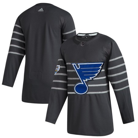 Camisola St. Louis Blues Blank Cinza Adidas 2020 NHL All-Star Authentic - Homem